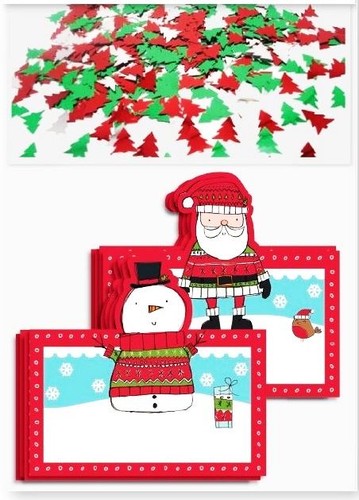 Cartoline con nome natalizio - , e